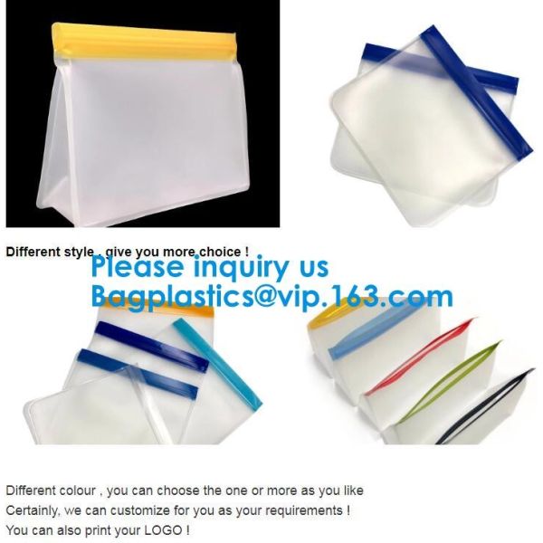 FOOD GRADE SILICONE: Strong, Thick 100% Durable Silicone Food Bags, Non-Toxic, Non-Leaching Hygienic And Reusable Food B