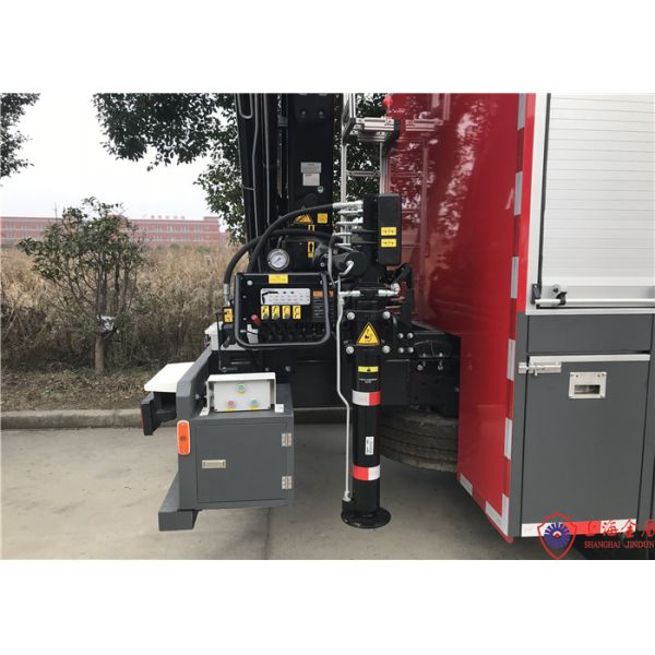 Coche de bomberos del petrolero del agua de la impulsión del chasis 6x4 de Sinotruk con la bomba de fuego 90L/s