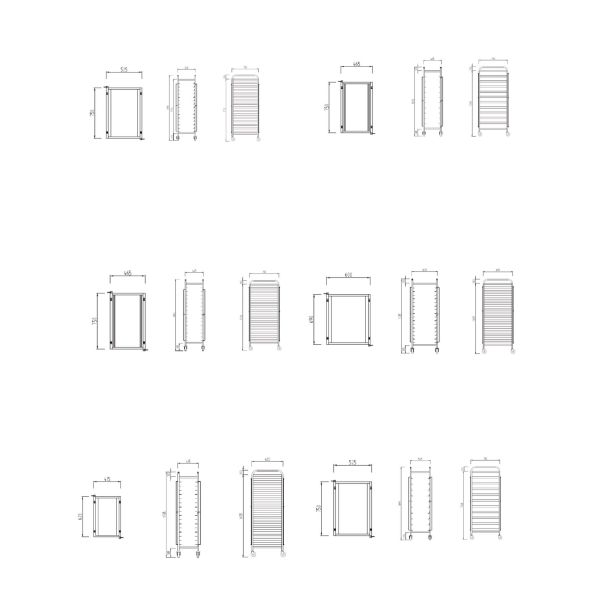 Мобильная коммерчески вагонетка еды нержавеющей стали вагонетки шкафа подноса пекарни оборудования гостиницы