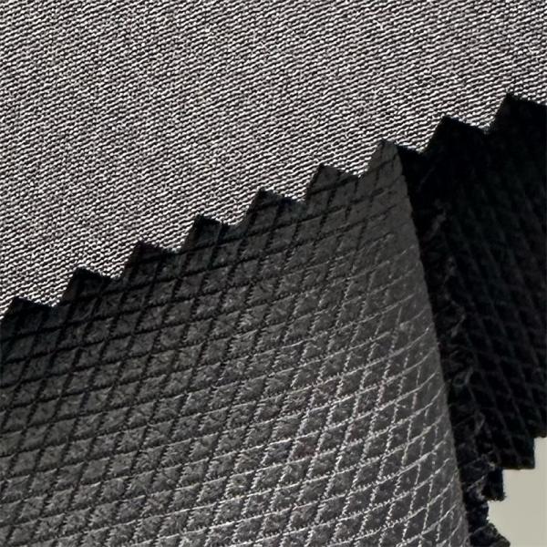 Diamond Shaped Super Stretch Fabric 160GSM 75D Polyester Spandex Jacquard Fabric