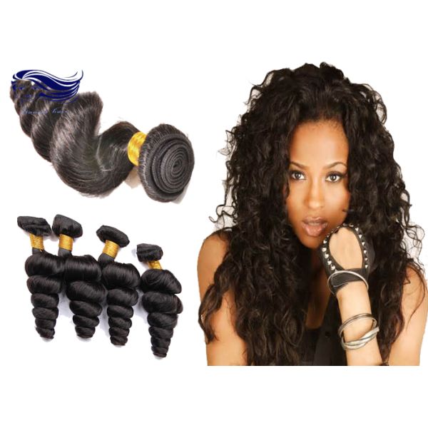 7A Human Hair Virgin Brazilian Hair Extensions 8 inch to 30 inch loose wave 3.5oz