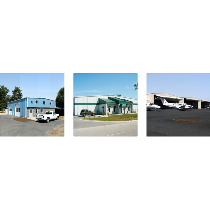 CE Certificate PEB Structural Steel Workshop Construction with 5 Years Warranty