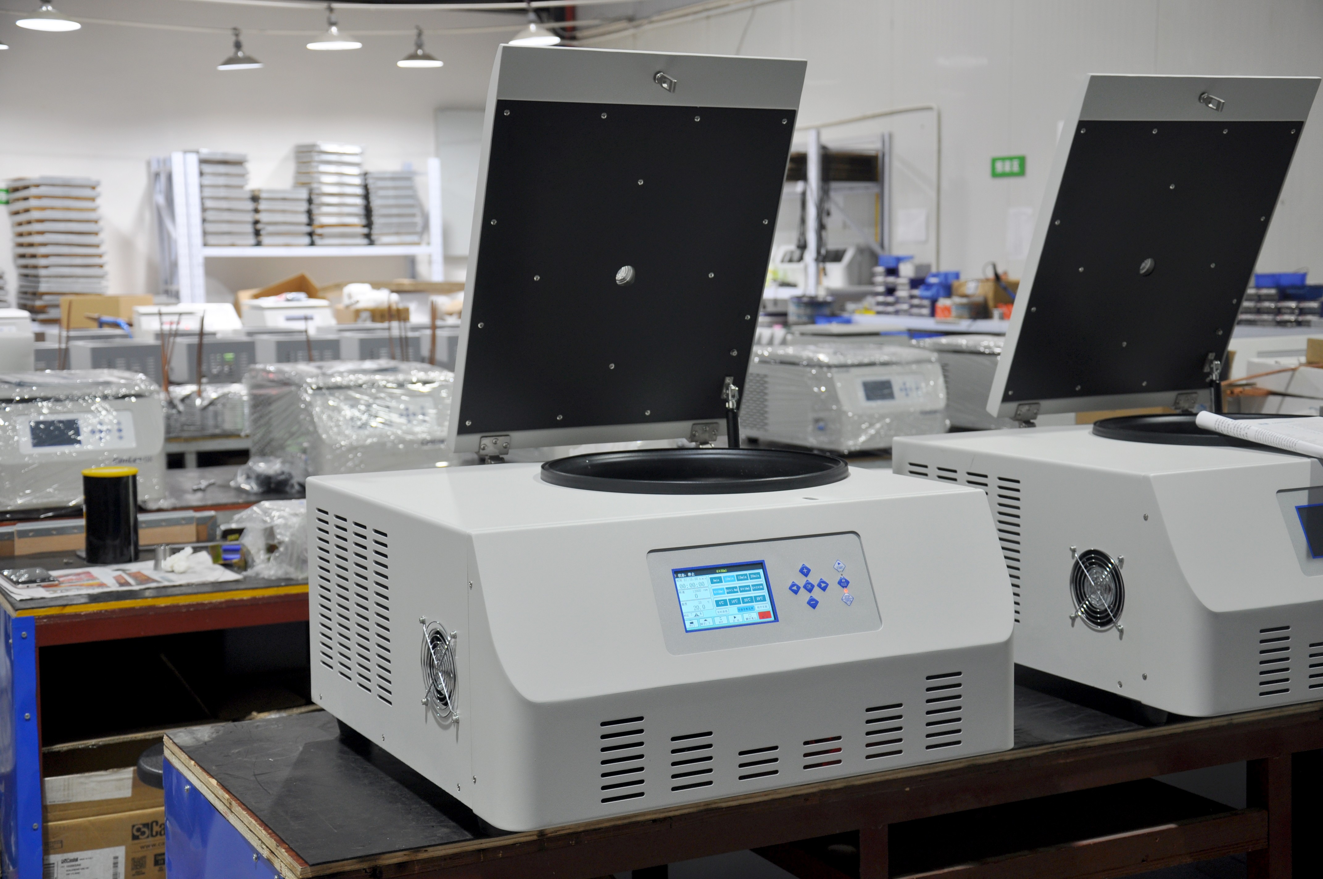CENLEE18C 18500rpm  4x 250ml Horizontal Laboratory Equipment High Speed Swing Out Rotor Refrigerated Centrifuge