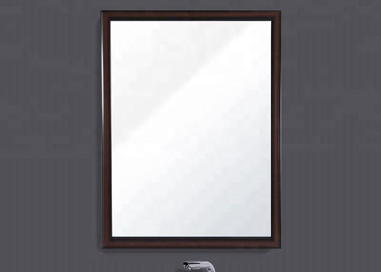 Large Framed Bathroom Vanity Mirrors Flower Grain Color Customized Size