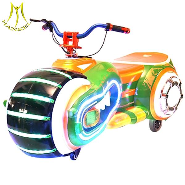 Hansel  plastic body with 2seats kids motorcycle ride amusement fun go carts for sales