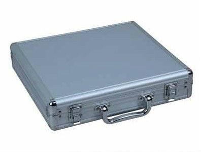 Silver Small Aluminum Tool Case For Hardware Tool / Camera / CD Storage