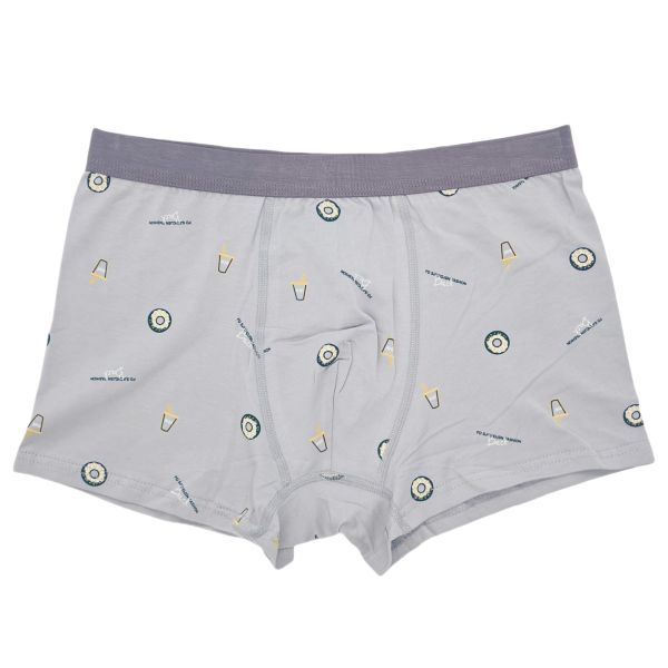 Men Boxer Briefs Printed Men's Shorts Boxers Cotton Briefs Underwear Men