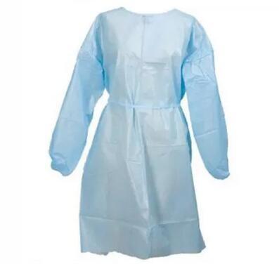 Ultra Low Linting Disposable Medical Gown SMS Non Woven Fabrics Material