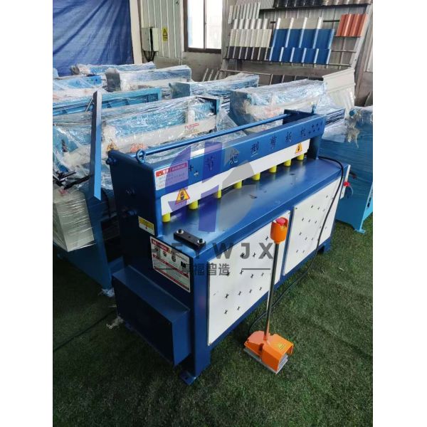 Portable Electric Shearing Machine with 7.5kW Brake Motor and Nine Chrome Silicon Blade for Fast Metal Cutting