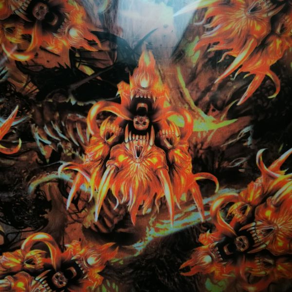 INK061 WIKI Fire Pattern Water Transfer Hydro Dipping Film Rolls