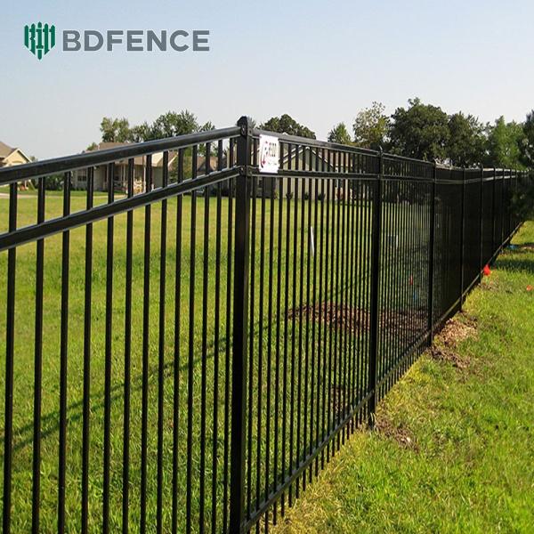 Anti-Theft Tubular Steel Fence Secure Perimeter