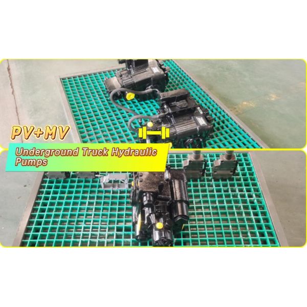 Trabaje rápido, reemplace completamente las bombas hidráulicas de camiones subterráneos importados con certificación de certificado de patente