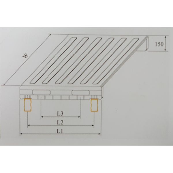 Double Deep Industrial Pallet Racking 2000kg Heavy Duty Racks For Warehouse