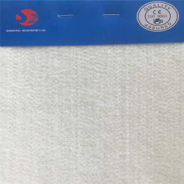 100-800g/M2 Nonwoven Polyester Geotextile Soil Filter Fabrics for Road Construction