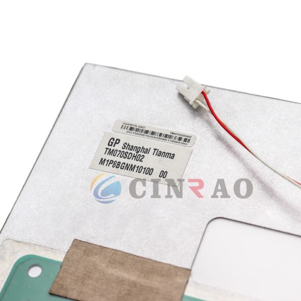 7 exposição de TFT LCD/painel LCD TM070SDH02 ISO9001 de Tianma TFT GPS aprovaram