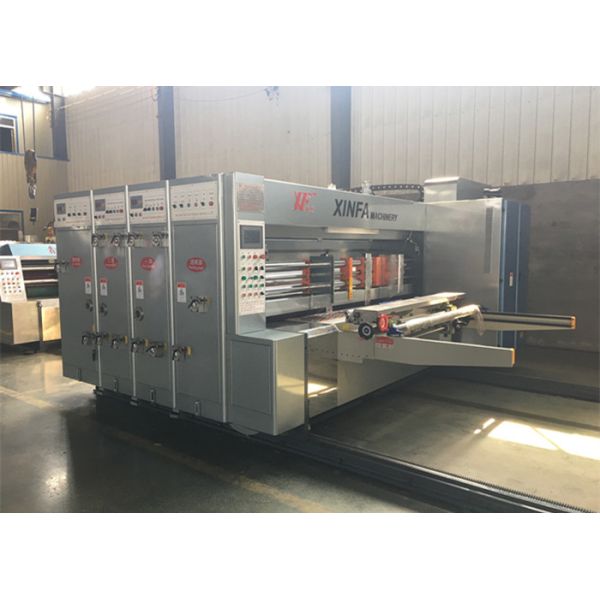Economic Flexo Printer Slotter Machine Save Labour Time Improve Efficiency