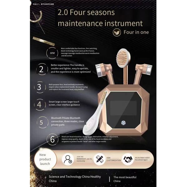 Beauty Salon Electric Physiotherapy Instrument for Energy Dredging Body Meridian