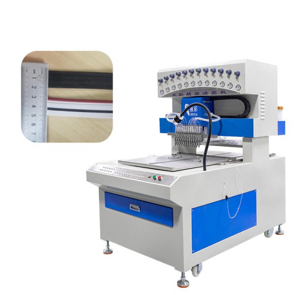 Automatic 12 Color PVC Big Dimension Dripping Machine for Shoe Welting Outsole Slipper Upper