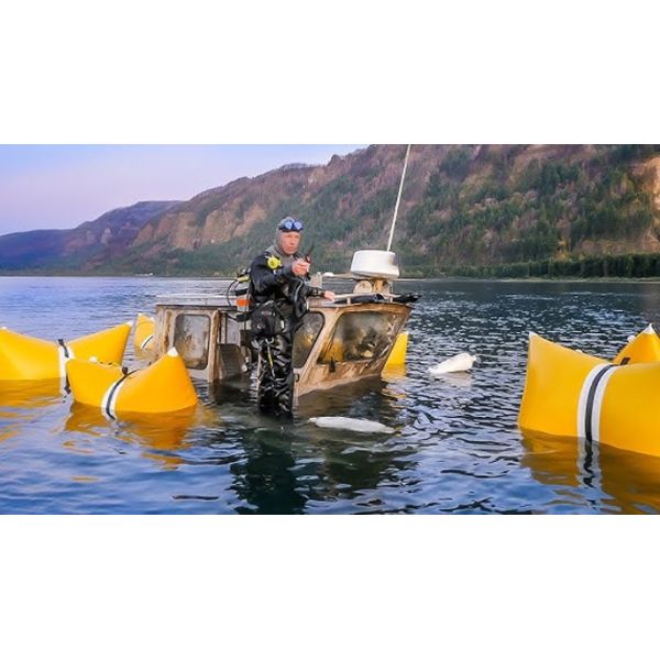 Long Buoyancy Inflatable Salvage Tubes Pipe For Water Homework