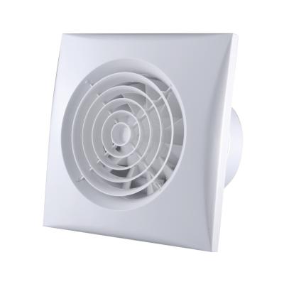 Ventilação silenciosa do banheiro com luz LED e ventilador de plástico centrífugo montado na parede