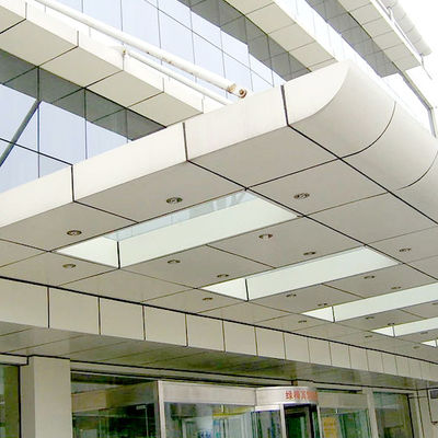 Одноугольные двойные кривые алюминиевая фанера занавес стены здания фасад гиперболические алюминиевые панели