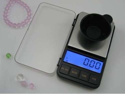 Pocket scale/mini scale with calibration and counting function