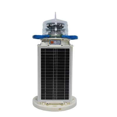 Lanterna LED de navegação marítima com energia solar e sincronização GPS
