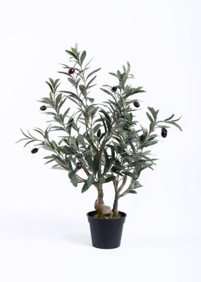 Fire Retardant Faux Olive Tree Houseplant 70CM Interior Commercial Landscaping