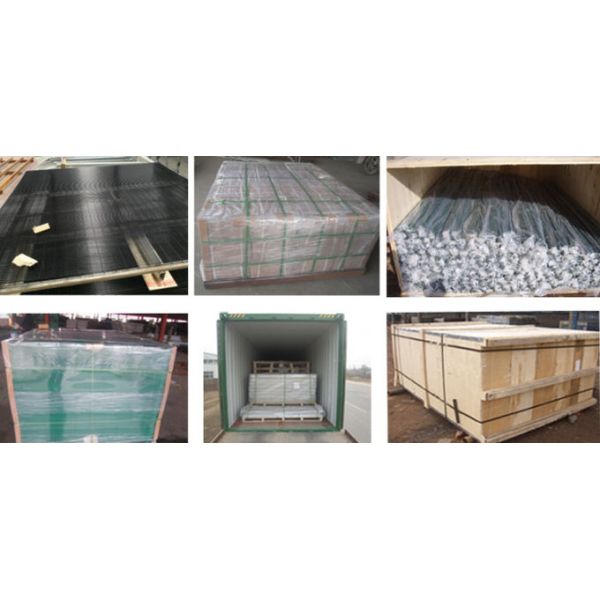 Гальванизированные 4 изгибают безопасность 4.0мм 358 ограждая для школ/парков