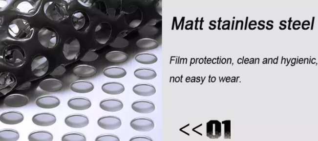 лист отверстия 1.0mm декоративный пробитый пефорированный нержавеющей сталью