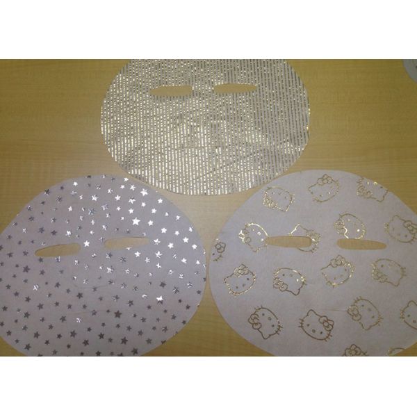 Nautral Plant Non Woven Facial Paper Mask Firming Fruit Fiber with SGS Approvals