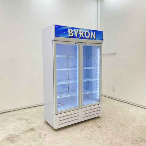 Freestanding Commercial Glass Front Refrigerator See Through Refrigerator