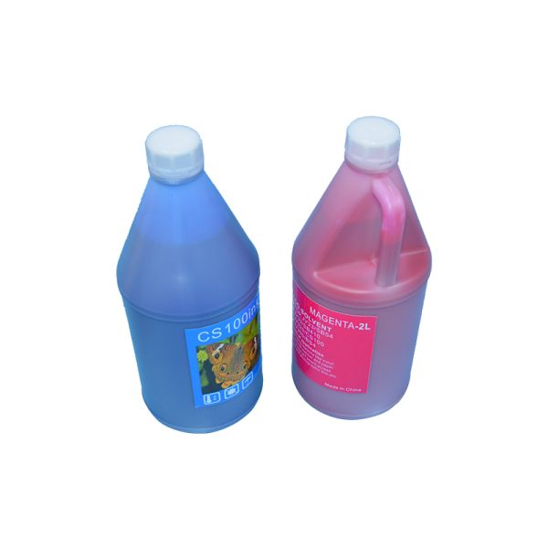 FCOLOR NEW 2 Liter Bottle Mimaki CS100 Eco Solvent Ink for SWJ320 Printer