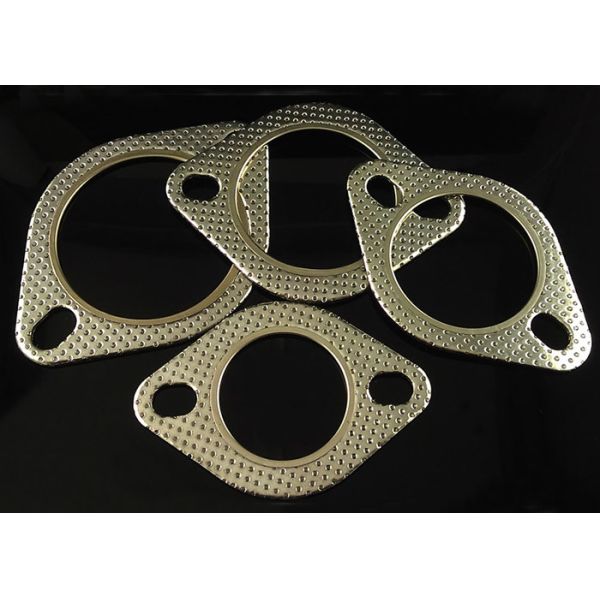 Triangle Type 50mm bore gasket for Automobile Graphite / Tinplat Sandwich Composite Board