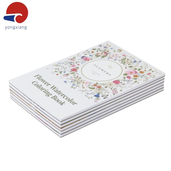 Customized Coloring Book Printing Gloss / Matte Lamination Softcover Book Printing Ecofirend Paper