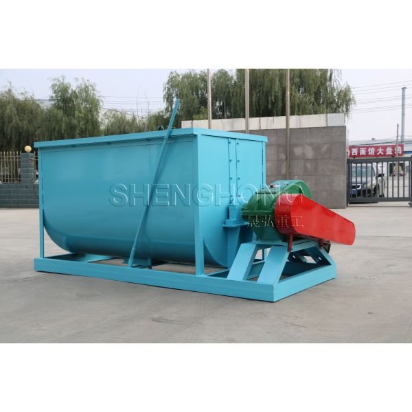 ISO9001 Certified New Industrial Mixer with 1-10t/h Capacity and PLC Control System