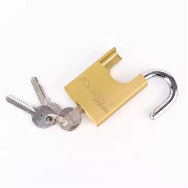 Rarlux Chrome Plated Solid Padlock Shackle Protected Anti-cut Brass Padlock