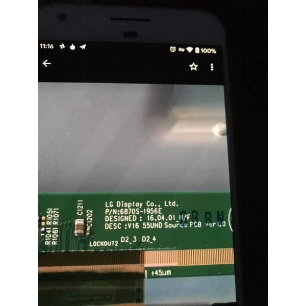 LC550EQY-SKA1 LG LCD Panel For Sony Led Tv Motherboard Television 4k Smart Tv 55 Inch