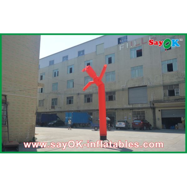 Надувной дурацкий махающий трубчатый человек Длинная трубка Человек машет надувным воздушным танцором с 1 ногой для вечеринки