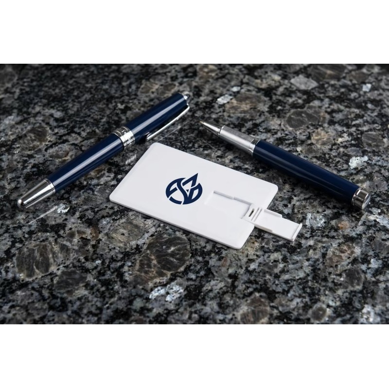 Writing Speed 2.0 8-15mbs credit card usb flash drive with logo OEM support durable construction and easy to carry design