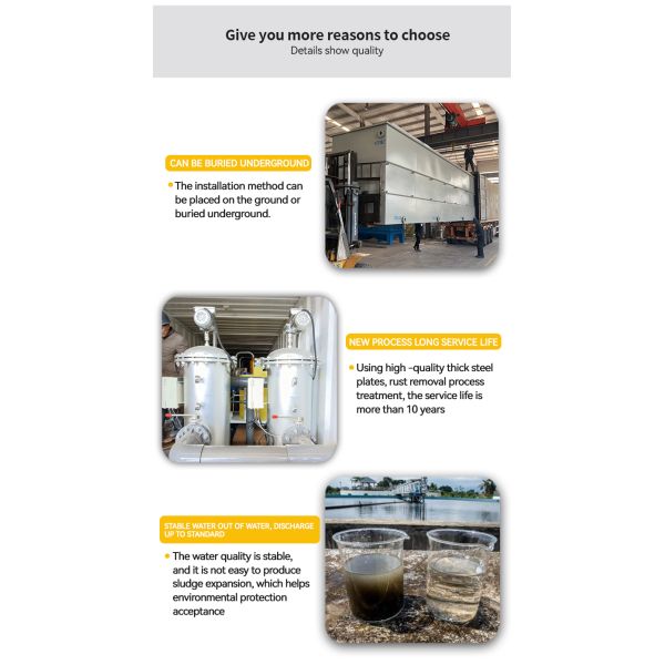 Abattoir Slaughter Portable Industrial Wastewater Treatment Equipment
