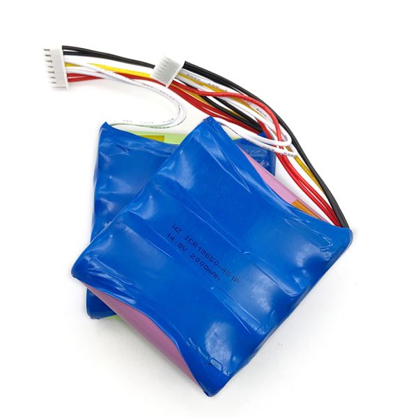 Factory 18650 4S1P 14.8V 2000mAh Li-ion Battery Pack with PCB Protection for Power Tools
