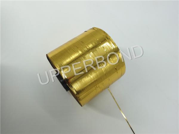 Anti - Fake Gold Line Cigarette Packaging Adhesive BOPP Tear Tape 10000m