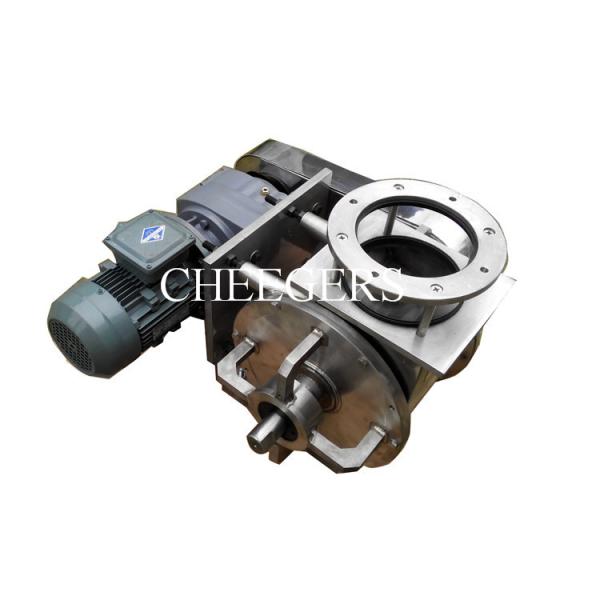 SS304 Stainless Steel Rotary Valve 5 Tons/h Side Entry Rotary Airlock Valves