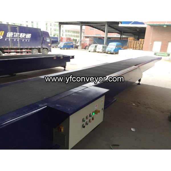 Telescopic Belt Conveyor for offloading gunny bags,cartons and parcels