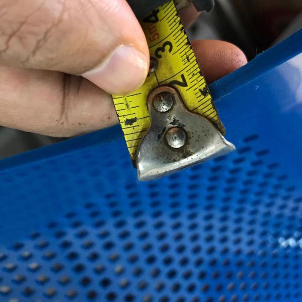 Polyurethane Flip-Flop Screen Panel with 300mm-350mm Width and 1m-3.5m Length