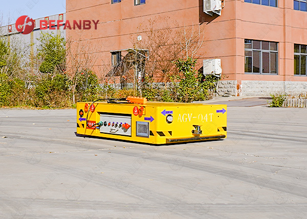 Professional AGV Trackless Transfer Cart with Intelligent Navigation and Customized Load Capacity Battery Operated