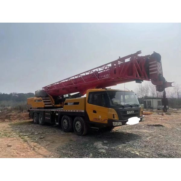 50T Orange Truck Crane in Good Condition and Cost for Construction Equipment Rental