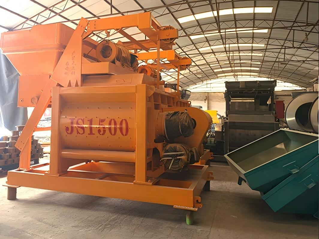 JS Mobile Forced Mixing Plant Fast Transfer Construction Concrete Mixer Cement Plant Equipments