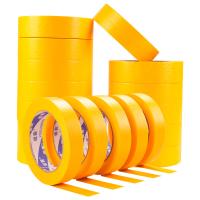 Tape de masquage Washi réutilisable pour les surfaces difficiles Séparation des couleurs et plus de bande d'or Tape de papier de riz pour peindre